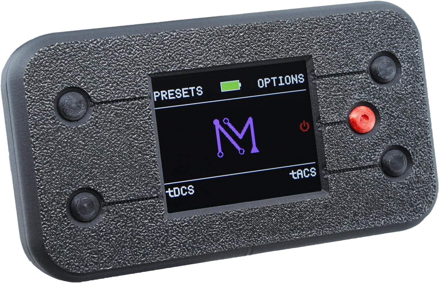 【新製品】●日本語取説付 NeuroMyst Pro tDCSデバイスキット - デュアルDC + ACモード 大量 (4mA) 充電式 ボーナスケース