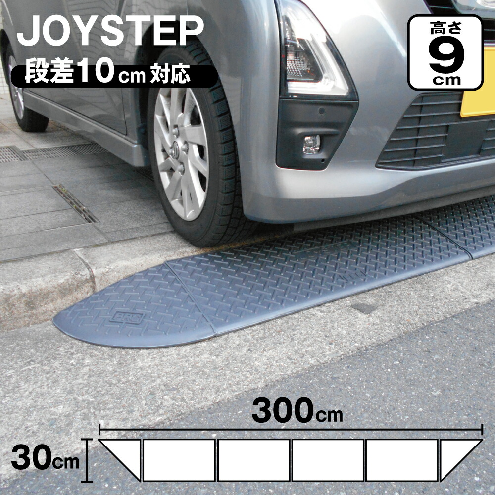 楽天市場】段差スロープ 段差プレート 約10cm 全幅1200mm × 高さ90mm