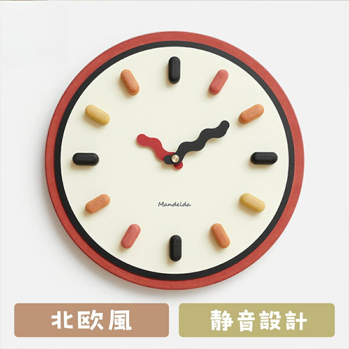 【1年間の製品保証★】 壁掛け時計 非電波時計 掛け時計 静音 33 39CM おしゃれ 軽量 壁時計 北欧 時計 壁掛け 掛時計 かべ掛け時計 かわいい シンプル 大きい 静か 音がしない 韓国 一人暮らし アナログ オシャレ お洒落 プレゼント ギフト 寝室 ダイニング リビング｜CHALLENGE