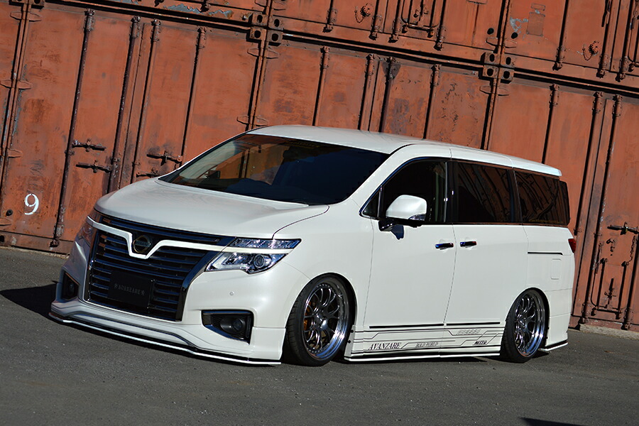 Avanzare アヴァンツァーレ エルグランド 外装 エアロパーツ E52 E52 ボンネットスポイラー Adesso アデッソ ボンネットスポイラー Pvc Avanzare アヴァンツァーレ エルグランド E52 後期 ハイウェイスター ボンネットスポイラー Pvc Adesso アデッソ カーパーツ専門店