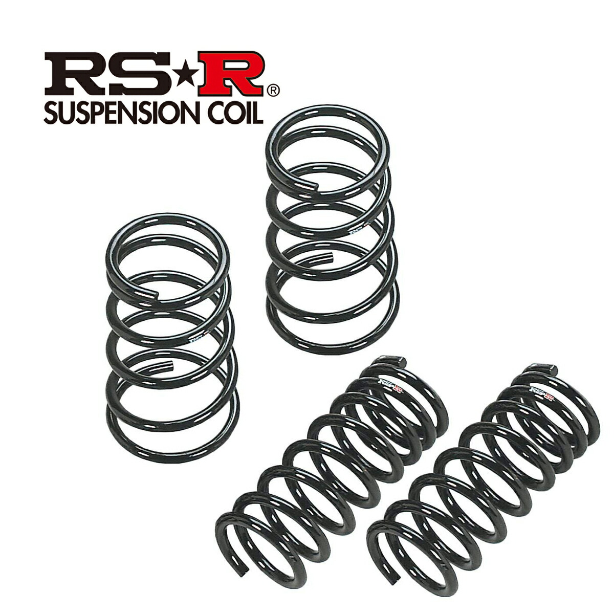 RS-R ワゴンRスティングレー ハイブリッドX MH55S ダウンサス スプリング リア S174SR RSR スーパーダウン 個人宅発送追金有  最大60％オフ！