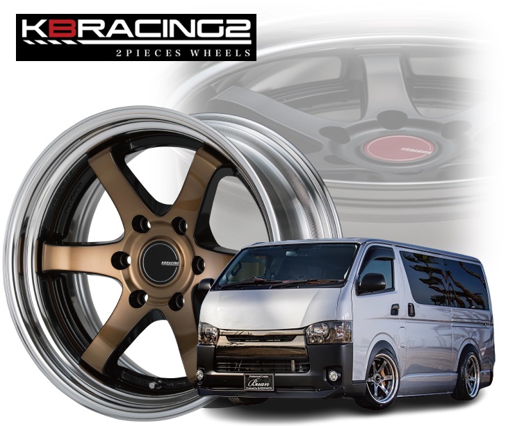 格安激安 アルミホイール 舞杏 KB RACING 20 20インチ 6H139.7 8J 35