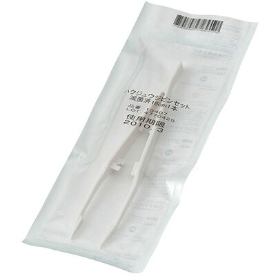 白十字 ハクジュウジピンセット　滅菌済　18cm　1本×40袋入