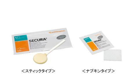 スミス＆ネフュー セキューラ ノン気狂い水外膜（ノン気狂い水 スキンプレップ）突っ支い棒手合い 50本入 66800711【非気狂い水性外膜材 流動体医薬用包帯】