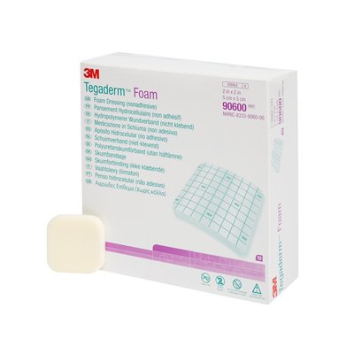 3M テガダーム 質問用紙 サラドレ 大きさ5cm×5糎 10枚入×4個 90600【人はだ手抜かり用傷ぐち覆面すること材】皮下社会システムに至る傷ぐち用（判定基準型）
