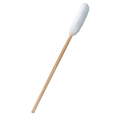 白十字 口腔用綿棒II　21cm 　綿φ15mm　長さ20.5cm（木軸・片綿）50本