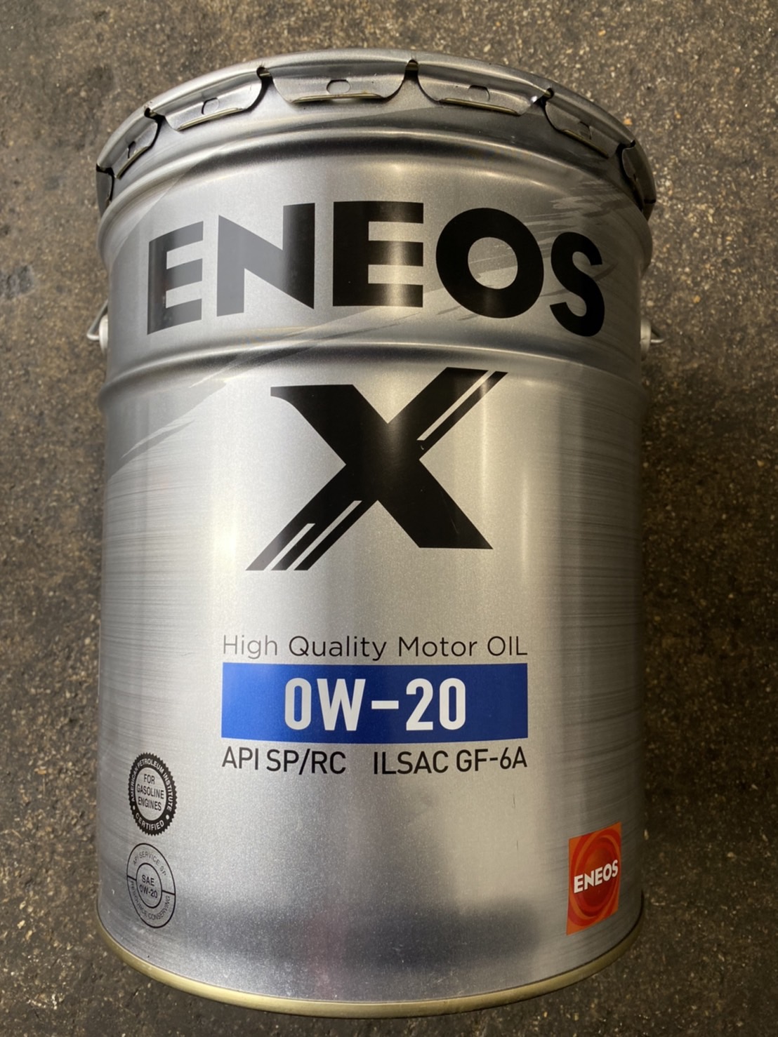 楽天市場】ENEOS X 5W-30 20L ガソリンエンジンオイル API:SP/RC ILSAC 