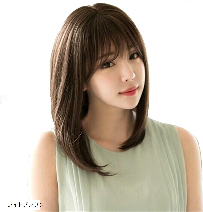 楽天市場】カラーが選べる 清楚系 セミロング ウィッグ ネット付