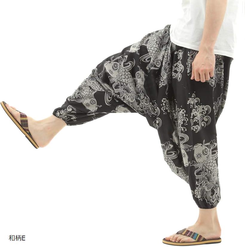 楽天市場】OKI オキ サルエルパンツ アラジンパンツ タイパンツ メンズ