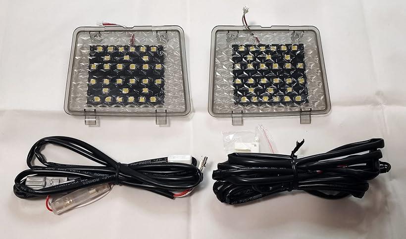 互換品 RAV4 50系 LED 増設ラゲッジランプ 取り付け説明書付き 説明書増設ランプ LED増設キット ラゲッジ増設LEDランプ 増設用LEDランプ アクセサリー カラー画像を使った取り付け説明書付き