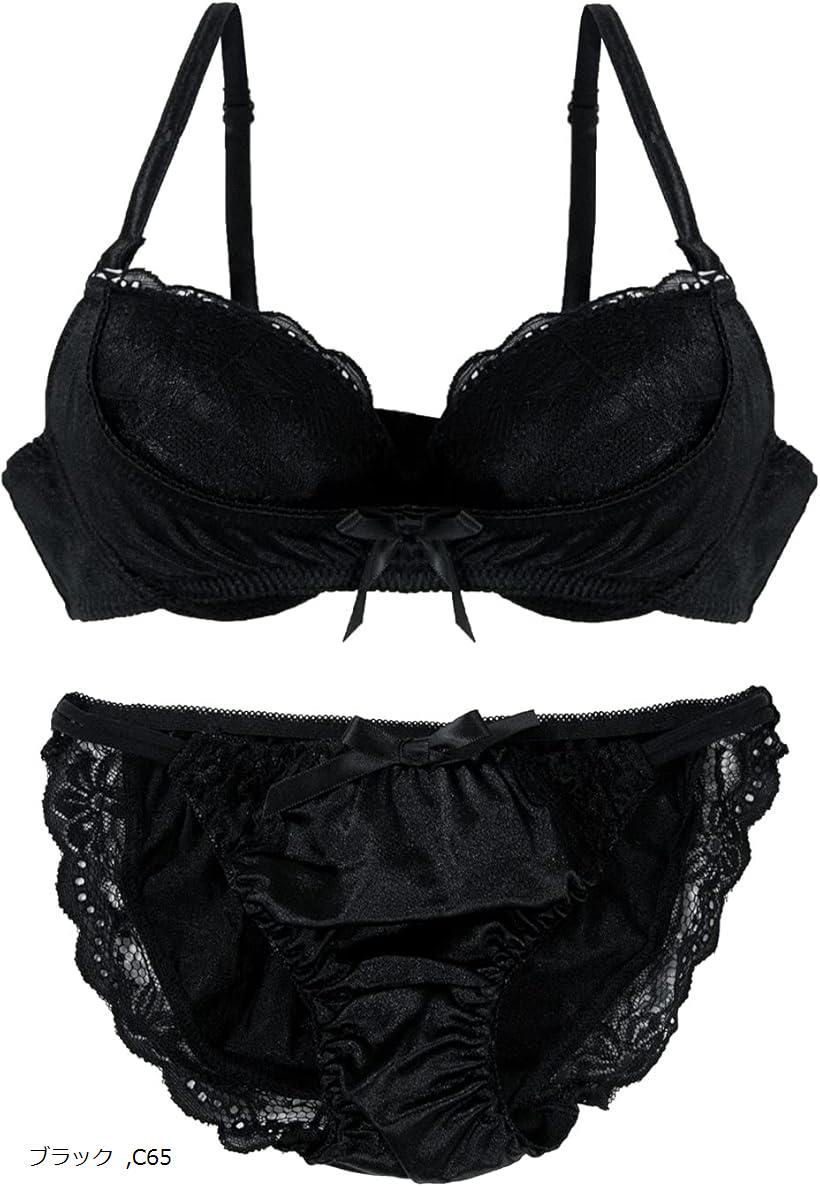 楽天市場】ブラジャー ショーツ セット 上下 レディース (ブラック