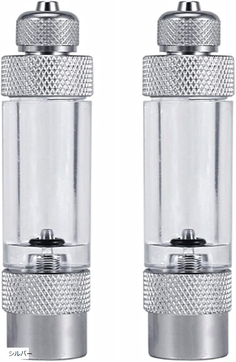 楽天市場】バブルカウンター CO2 水草 2個セット 逆流防止弁 水槽