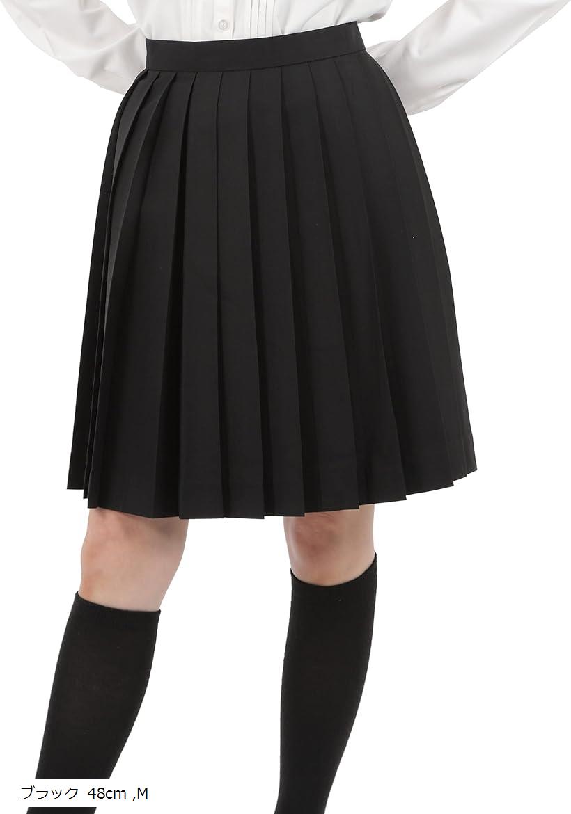 新品★即日発送UTAA ブラック プリーツスカート M 楽天市場】プリーツスカート 無地 学生 制服 車ヒダ スクール