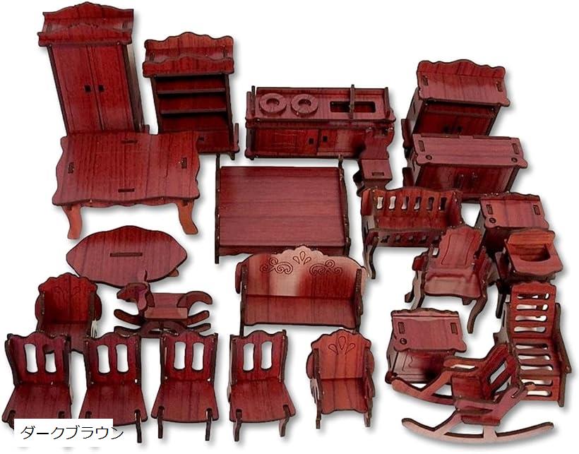 プレーベル　木製中国式ミニチュア家具１２店セット 2b2hogu6no_0.jpg