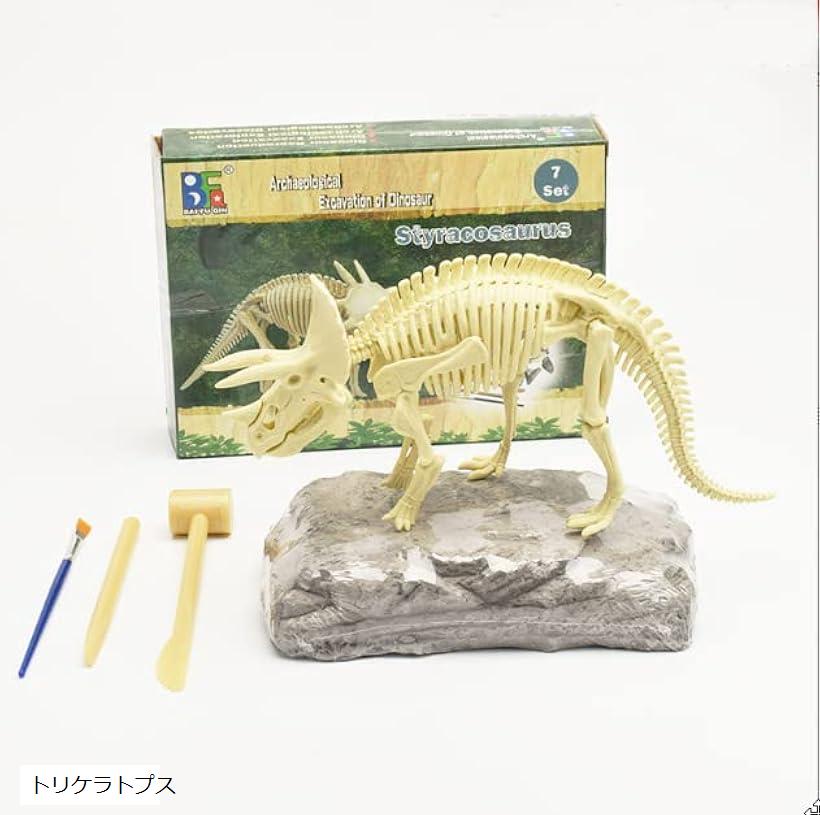楽天市場】恐竜発掘キット 化石 おもちゃ 化石発掘キット 骨格組立
