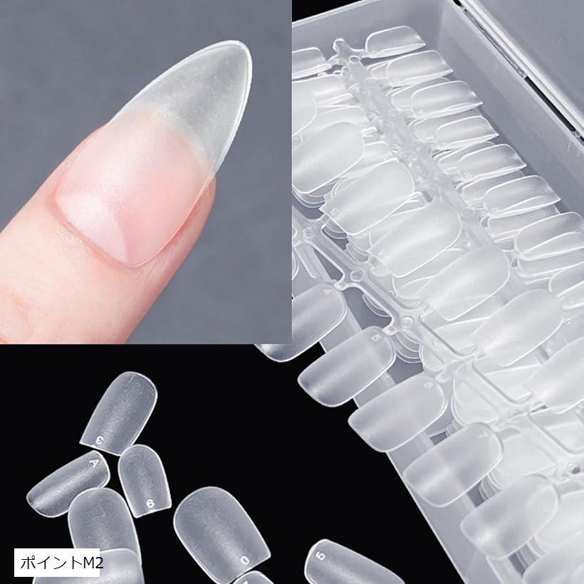 楽天市場】ネイルチップ 超薄 ショート ミディアム クリア 成人式 自然
