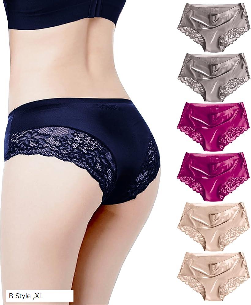 楽天市場】ショーツ レディース 6枚組 シームレス レース 下着 パンツ