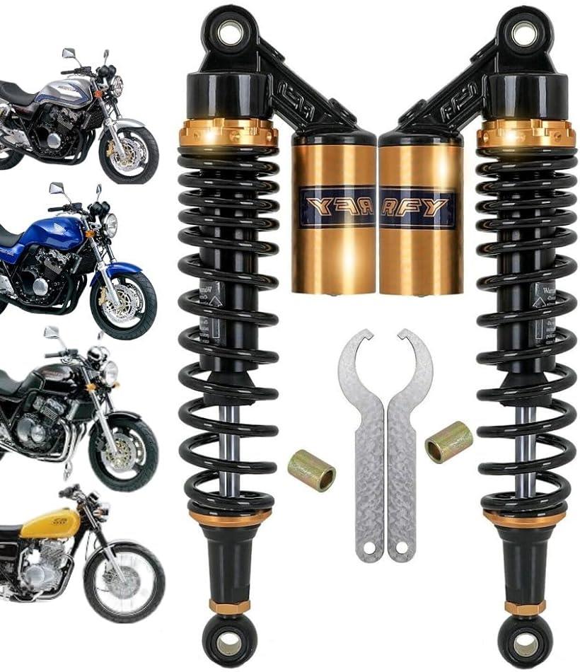 シャドウ400 純正サスペンション　リア　NC34 凹み無し美品 シャドウ400 NC34 細巻き リア ショック サスペンション サス