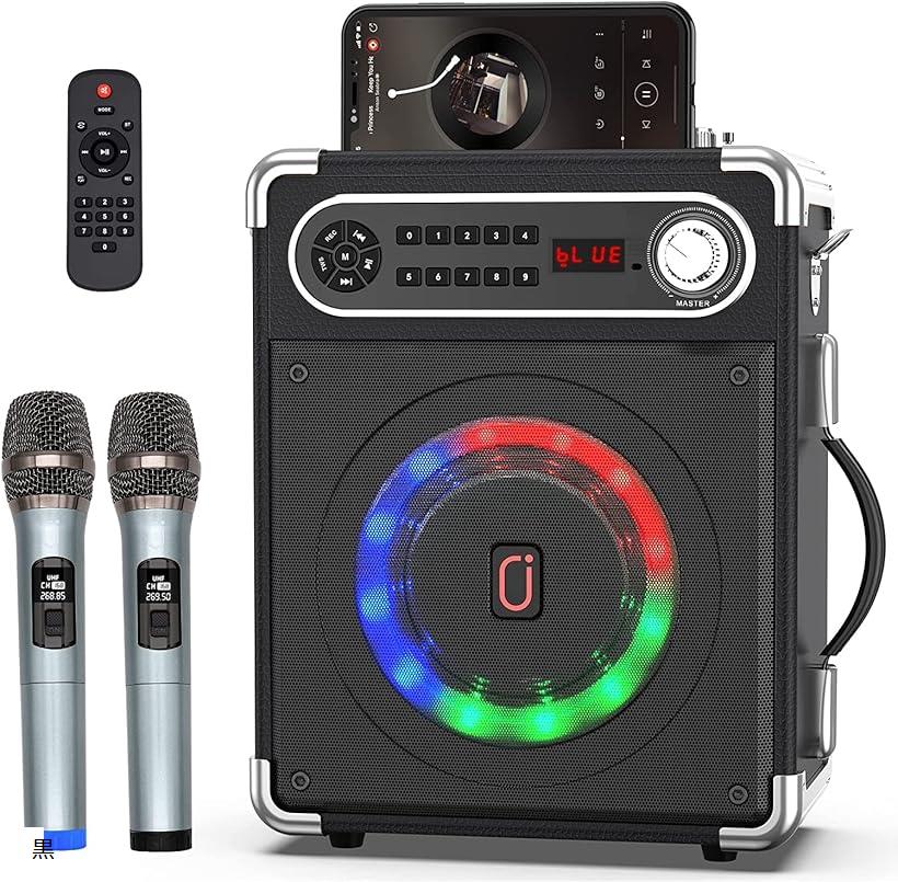 Amazon | スピーカーセット カラオケ 家庭用 拡声器 カラオケ
