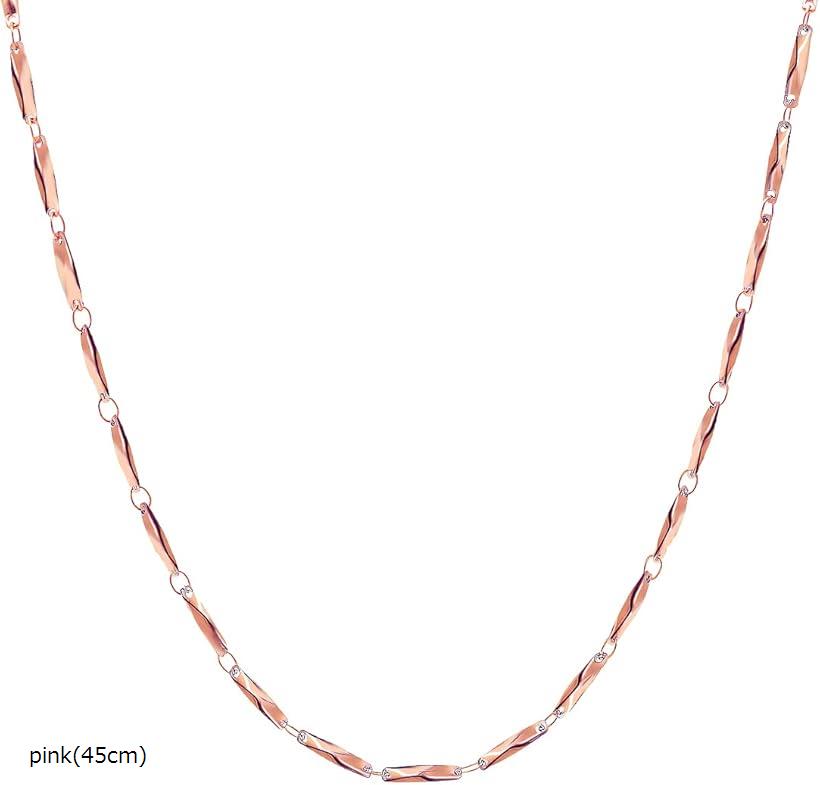 楽天市場】磁気ネックレス レディース おしゃれ 幅2mm 全長45cm