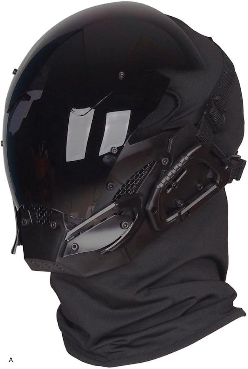 【美品・未使用・塗装済み】仮面ライダーサガ コスプレ用マスク／ヘルメット Amazon.co.jp: ホワイトサイバーパンクマスクヘルメット LED発光