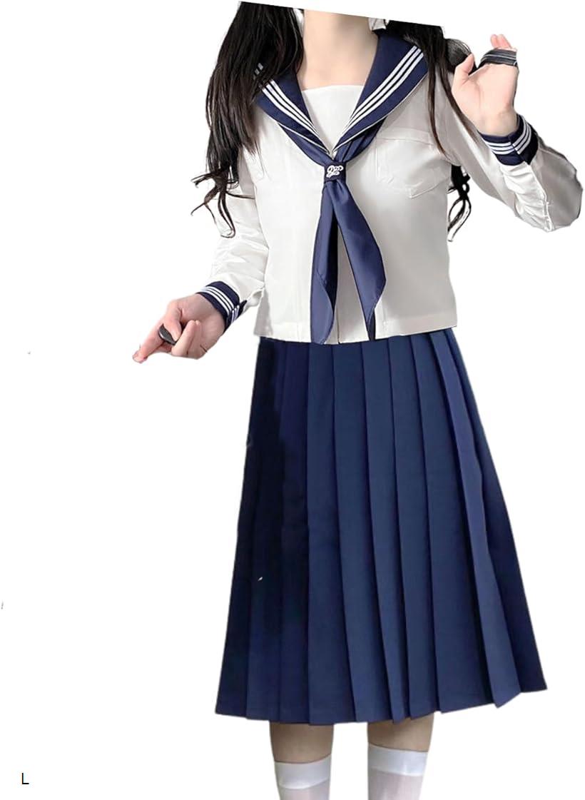 楽天市場】セーラー服 スカート スカーフ 上下 3点セット