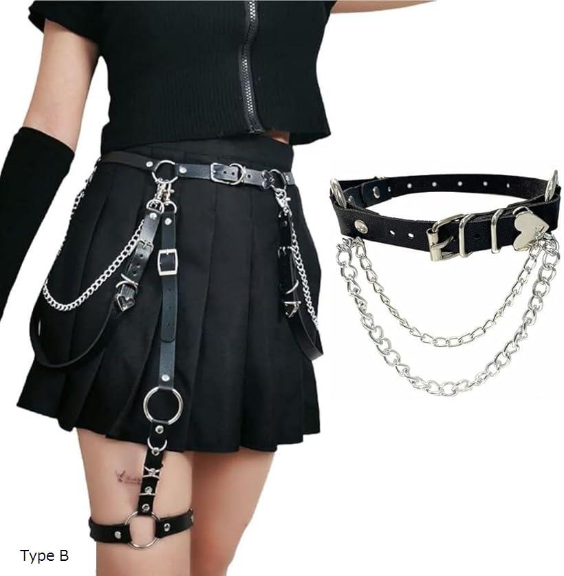 楽天市場】レッグハーネス ハーネスベルト レディース 量産型 地雷系