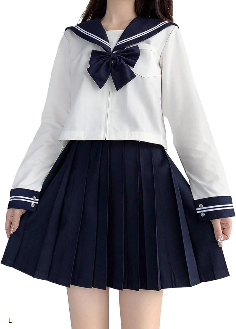【コスプレ】セーラー服上下セット コスプレ セーラー服 上下セット 半袖 - メルカリ