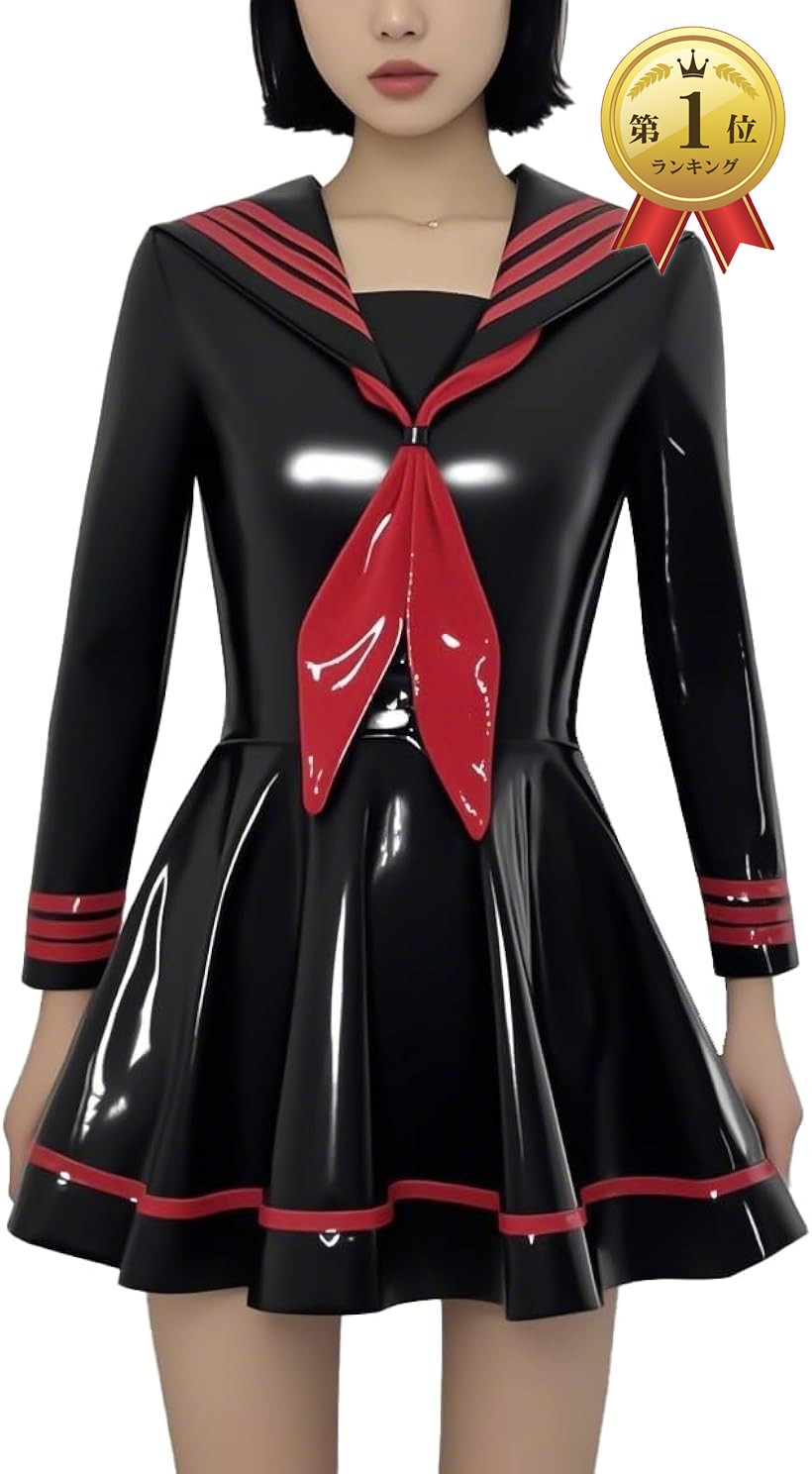 楽天市場】エナメルセーラーワンピース 制服 光沢 セクシー コスプレ