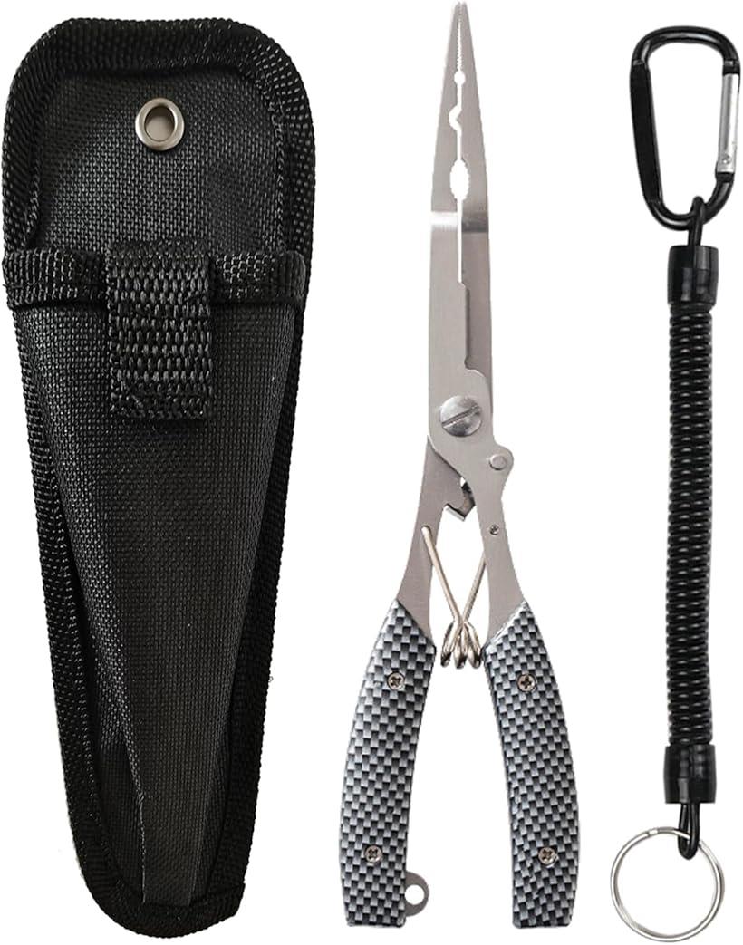 楽天市場】ロングノーズ フィッシングプライヤー ラインカッター