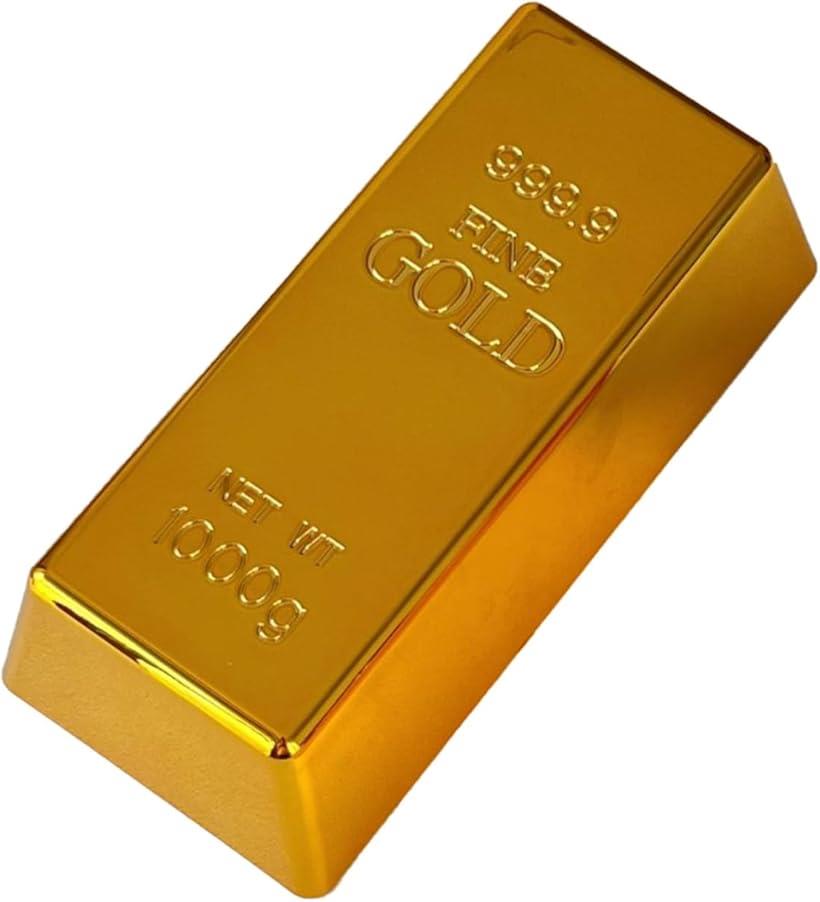 楽天市場】レプリカ ディスプレイ 展示用 Gold 金の延べ棒 文鎮 リアル