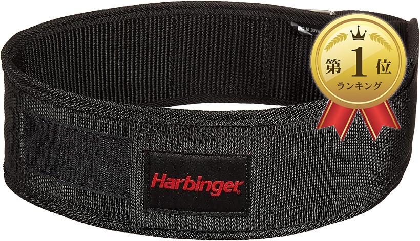 ナイロン トレーニングベルト リフティングベルト NYLON BELT レディース メンズ ブラック (ブラック, XL:94cm～106.7cm)