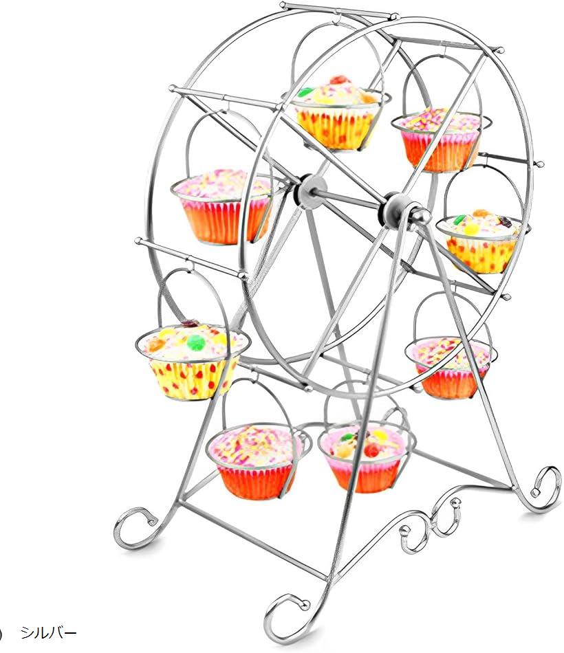 楽天市場】観覧車 型 デザート ケーキ ディスプレイ モアスタンド 8個