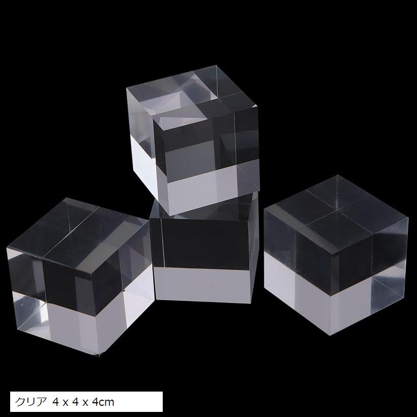 アクリル　4センチ Amazon.co.jp: BBEST アクリルキューブ 1個入 スタンド アクリル