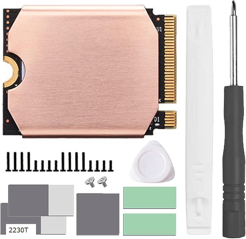 楽天市場】M.2 2230 NVME SSD用ヒートシンク 銅製 熱パッド付き for