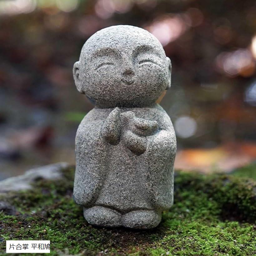 お地蔵様　置物　わらべ地蔵(ペア) かわいい わらべじぞう 童 おじぞうさま 癒しのお地蔵さん 置物