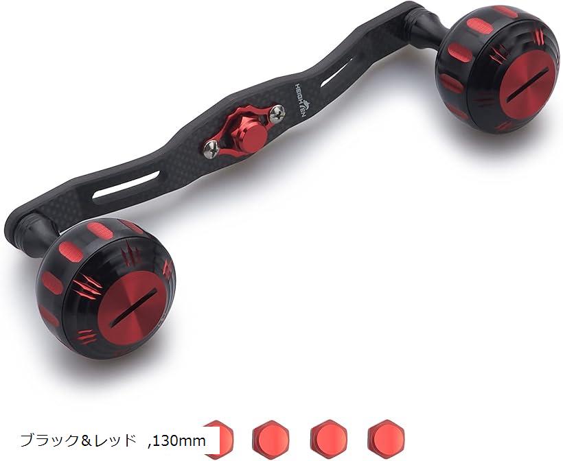 楽天市場】リール ハンドル 厚さ4mm 1.5K炭布 カーボン 24mm TPE製