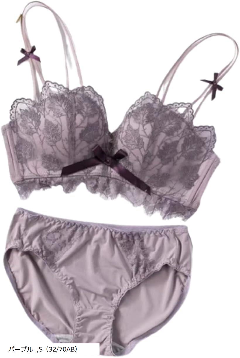 まとめ買い相談可！ぷらプラ 楽天市場】ノンワイヤーブラ ショーツ セット ブラジャー 盛れる