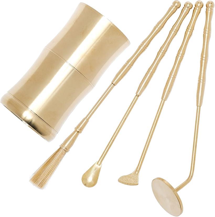 楽天市場】お香道具 5点セット 香炉道具 中国お香セット 羽箒 香