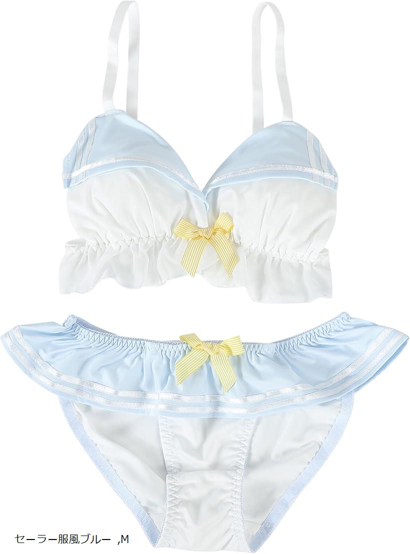 楽天市場】大きいサイズ ゆめかわ フリフリ ノンワイヤー ブラ