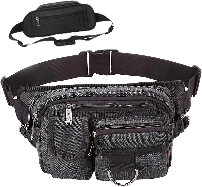 ワック　秋冬★ウエストポーチ　柄入り黒色　新品未使用 楽天市場】ウエストバッグ ウエストポーチ 盗難防止 7ポケット