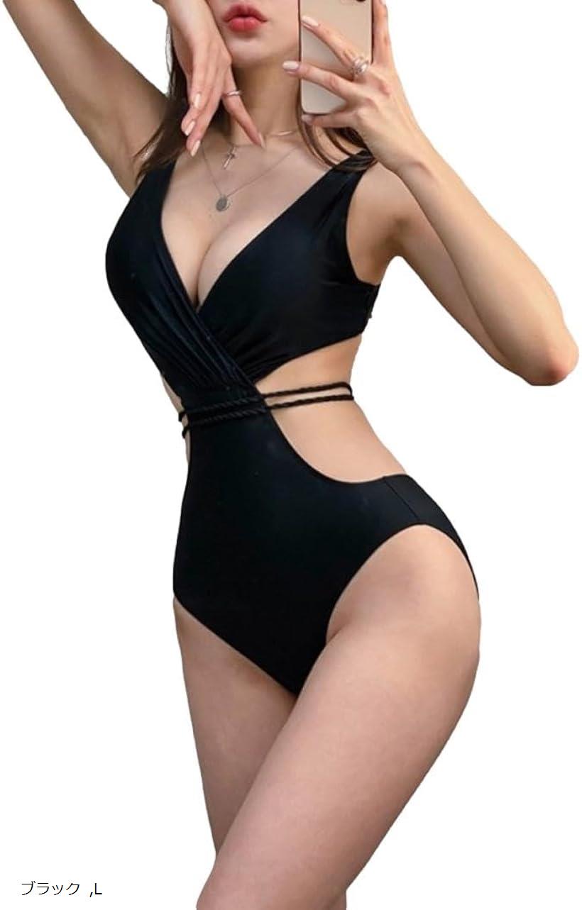 Velour ribbon asymmetrical swimwear 水着 Velour ribbon asymmetrical swimwear 水着 Velour ribbon