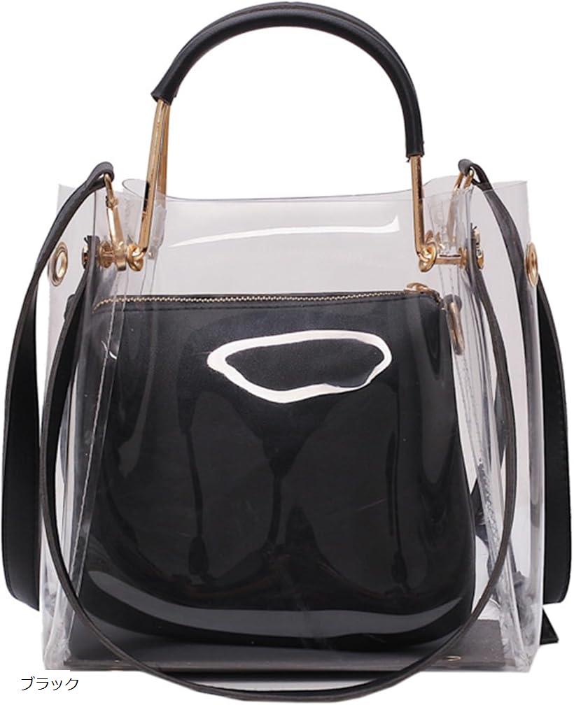 楽天市場】クリアバッグ ショルダー 透明 取り外し カバー ビニール