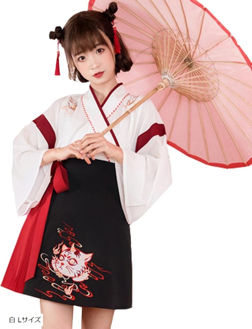 楽天市場】レディレイジー 大正ロマン 袴 セット ショート 巫女 浴衣