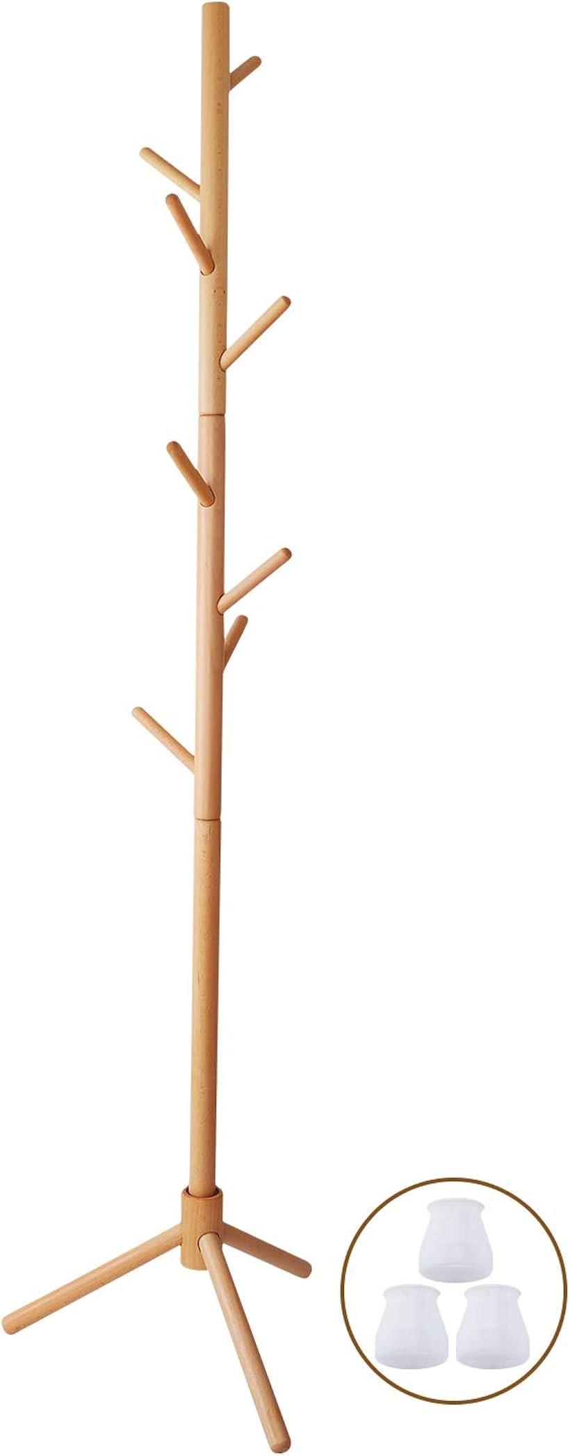 楽天市場】【中古】 秋田木工 ポールハンガー ナチュラル 高さ185cm