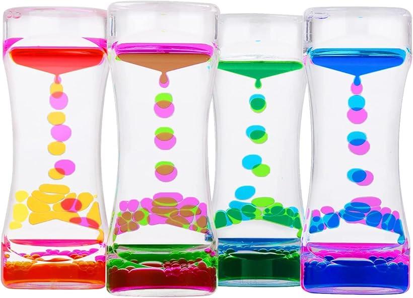 楽天市場】砂時計 液体オイルタイマー おもちゃ 雑貨 カラフル 置物
