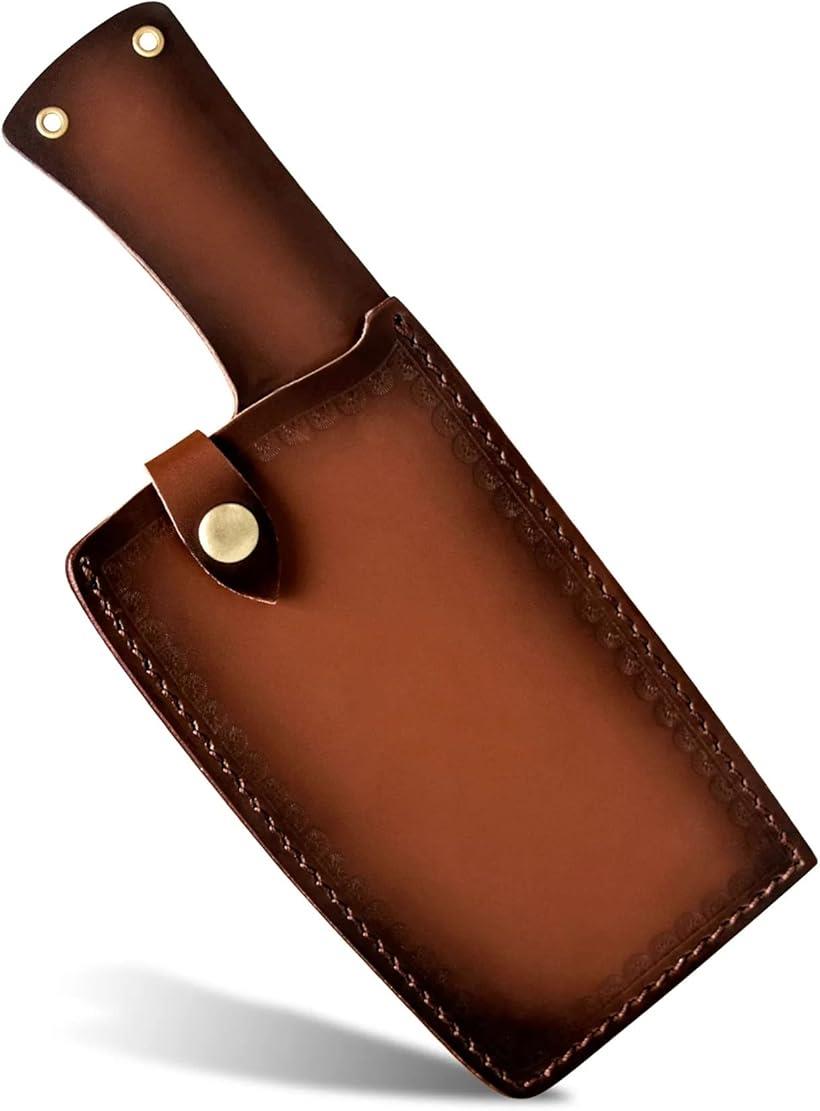 楽天市場】中華包丁カバー ケース 持ち運び 収納 PUレザー (ライト