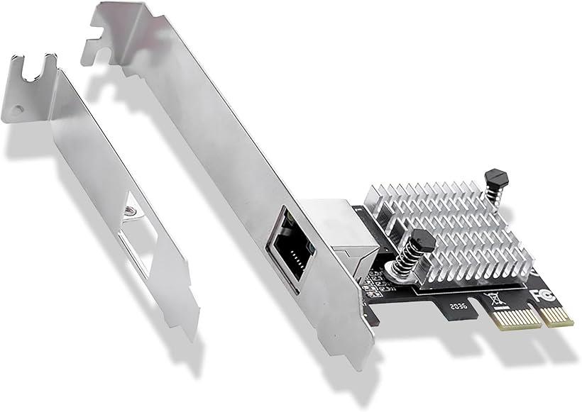 楽天市場】2.5Gbps LANカード ネットワークカード Realtek