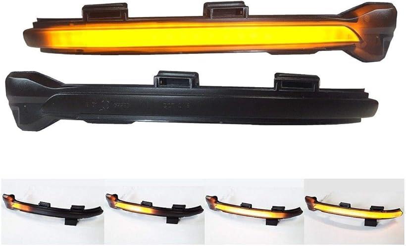 互換品・・ 互換品 VW LED 流れる ドアミラー ウインカー スモーク仕様 シーケンシャル ダイナミック 左右1組 ゴルフ7 7.5 5G 2013- / トゥーラン 5T 2016- e-ゴルフ 2014- (スモーク)