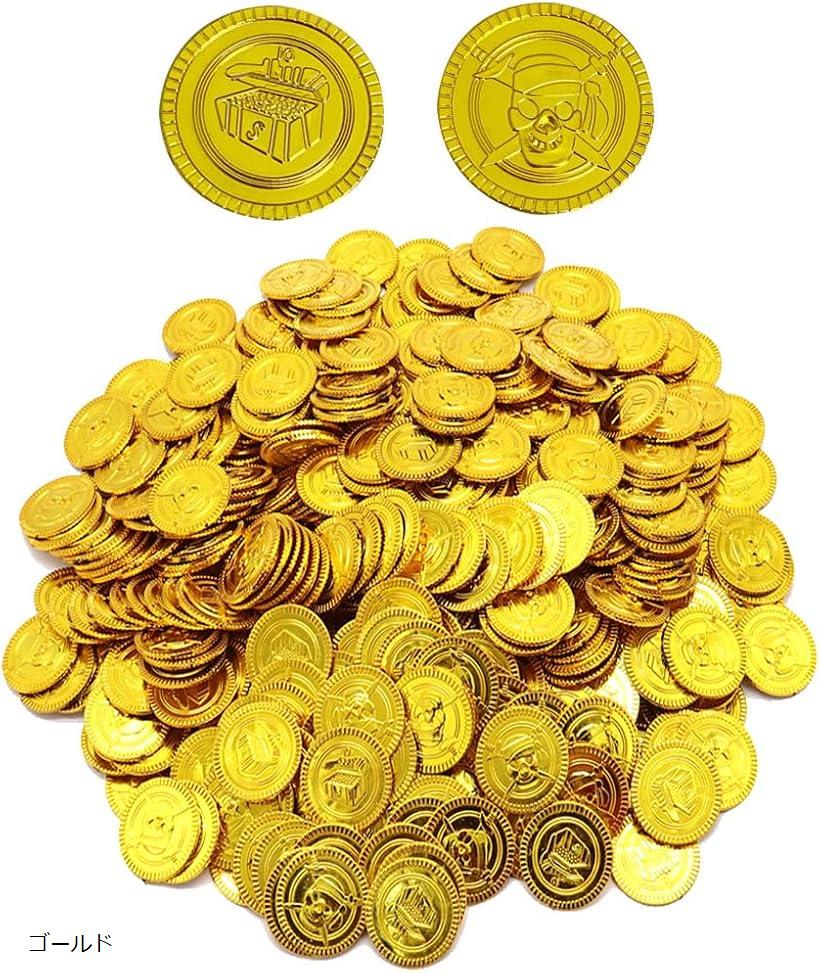 楽天市場】金貨 アンティーク コイン 宝箱 お金 古銭 海賊 カジノ 300枚 シルバー ブロンズ ゴールド : エムラインストア